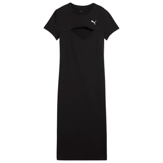 Puma Γυναικείο φόρεμα Wardrobe Essentials Midi Cut-Out Dress